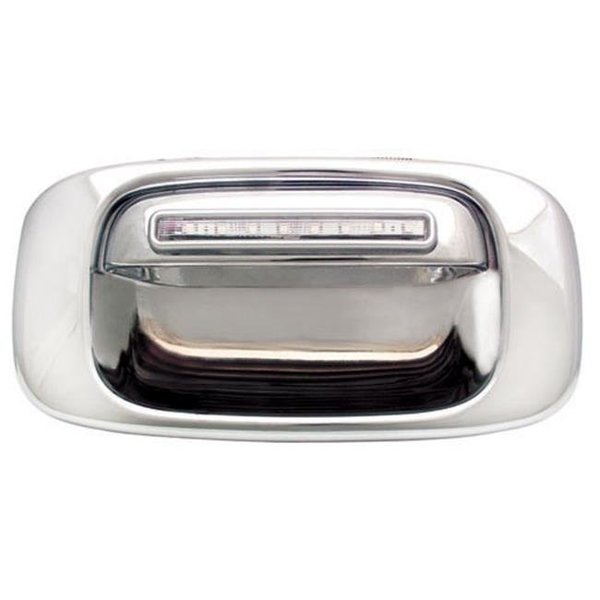 Ipcw IPCW CLR99CT Cadillac Escalade 1999 - 2006 LED Tailgate Handle; Chrome Red LED Clear Lens CLR99CT